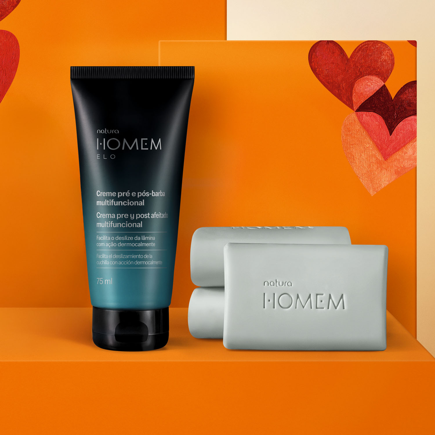 Presente Banho e Barba Natura Homem Elo