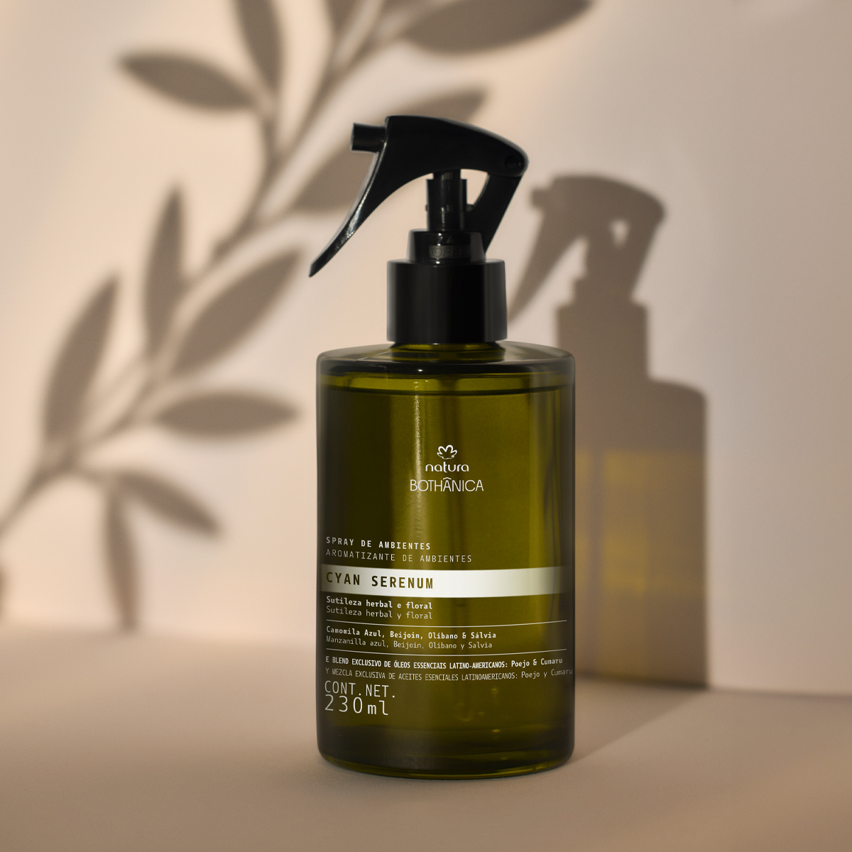 Refil Spray de Ambientes Bothânica Cyan Serenum 200 ml