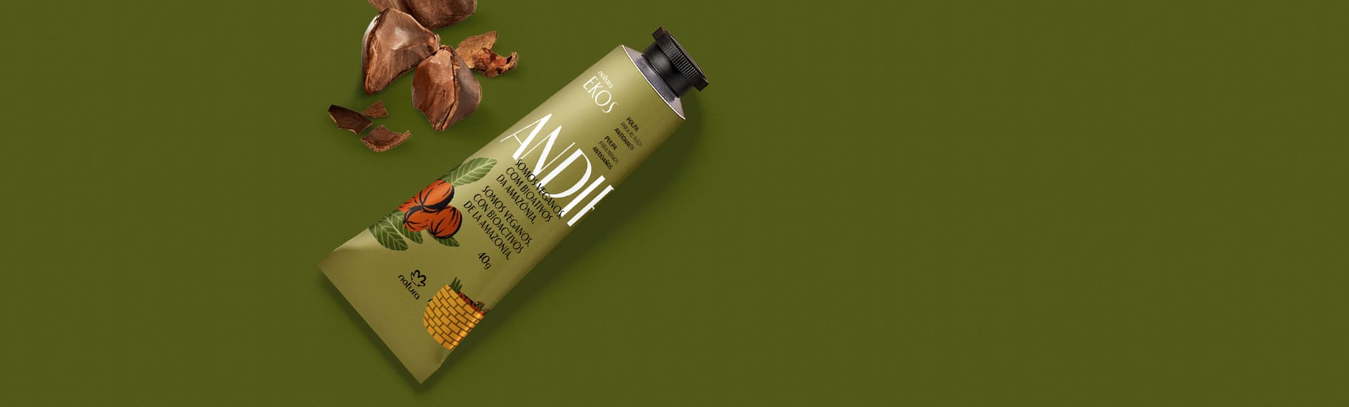 Polpa Hidratante para as Mãos Ekos Andiroba 40 g