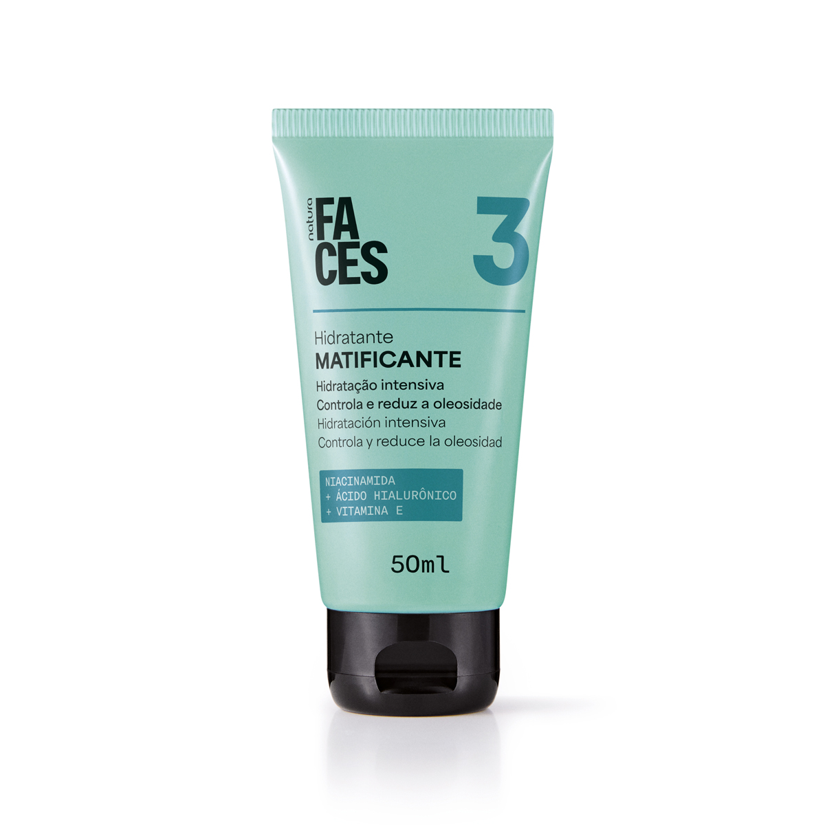 Hidratante Facial Matificante Faces 50 ml
  