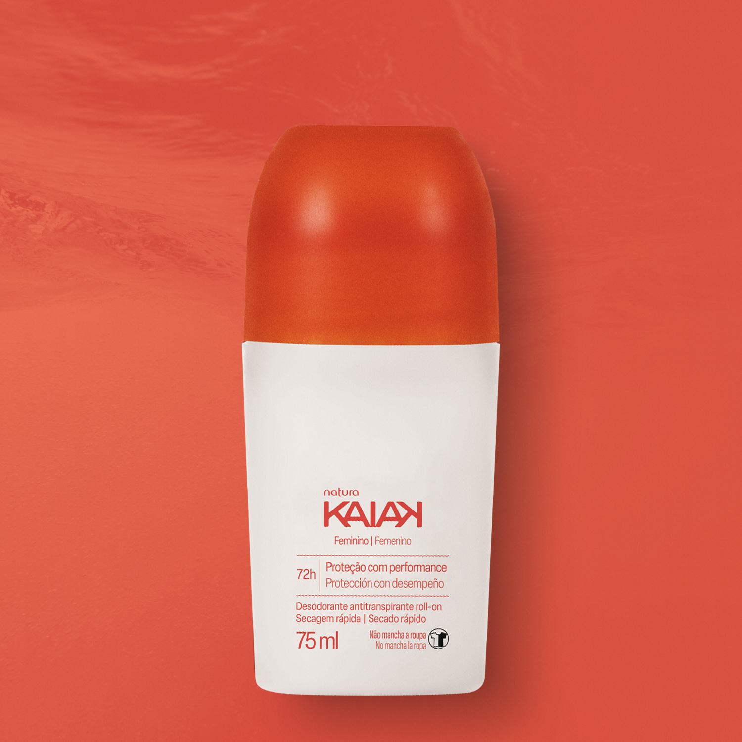Desodorante Antitranspirante Roll-on Kaiak Feminino