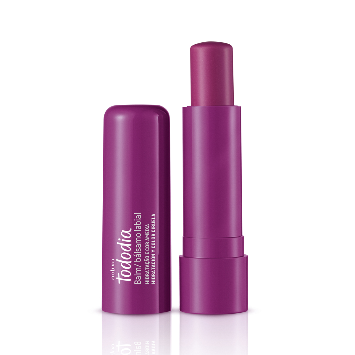 Balm Labial Tododia Cor Ameixa 2,7 g Balm Labial Tododia Cor Ameixa 2,7 g