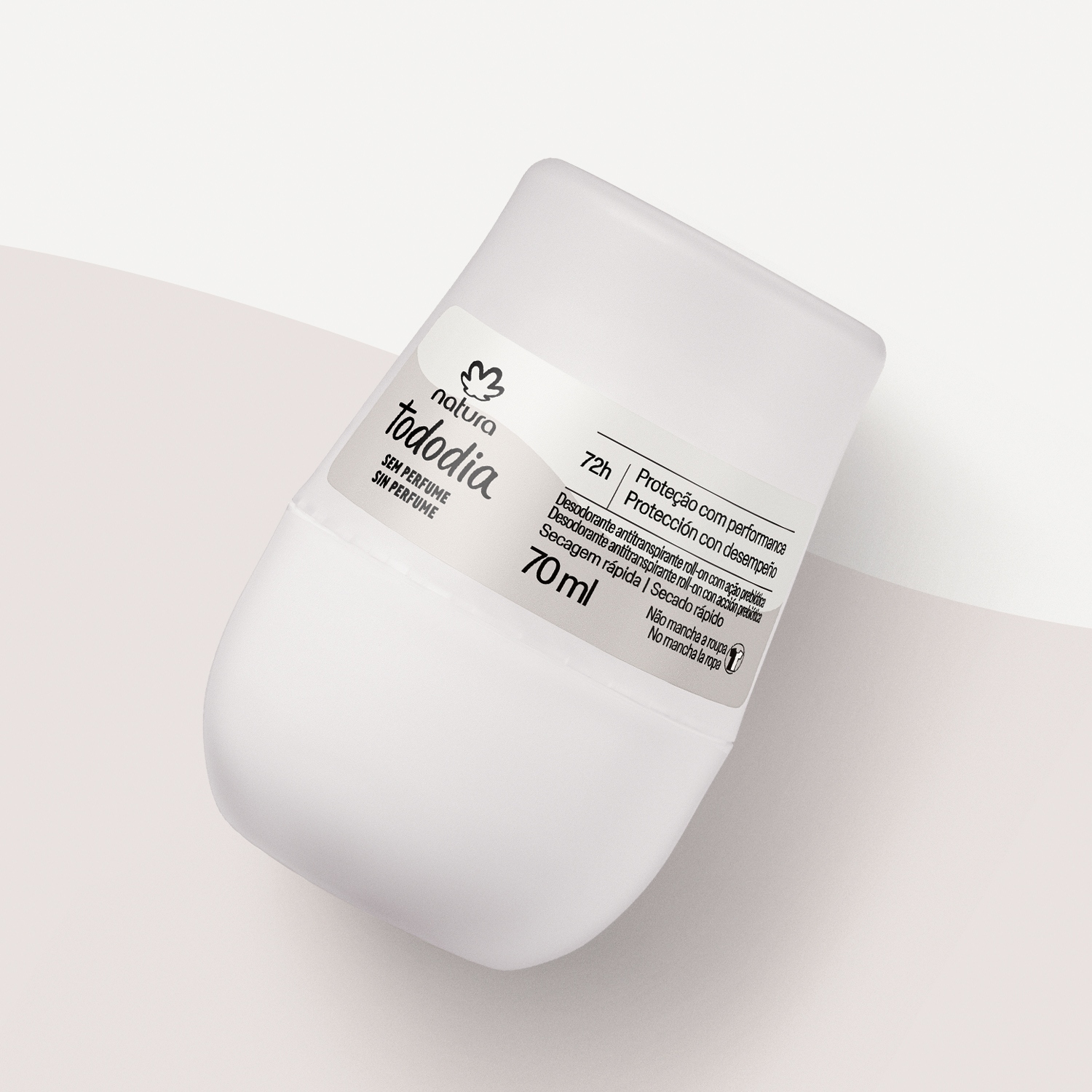 Desodorante Antitranspirante Roll-on Tododia Sem Perfume