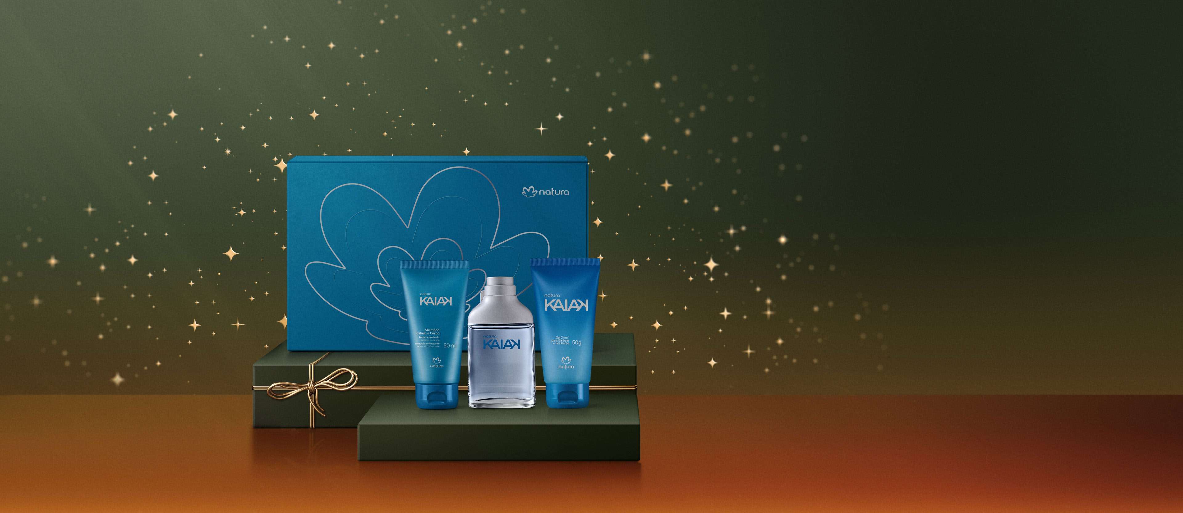 Presente Natura Kaiak Masculino Miniaturas (3 produtos)