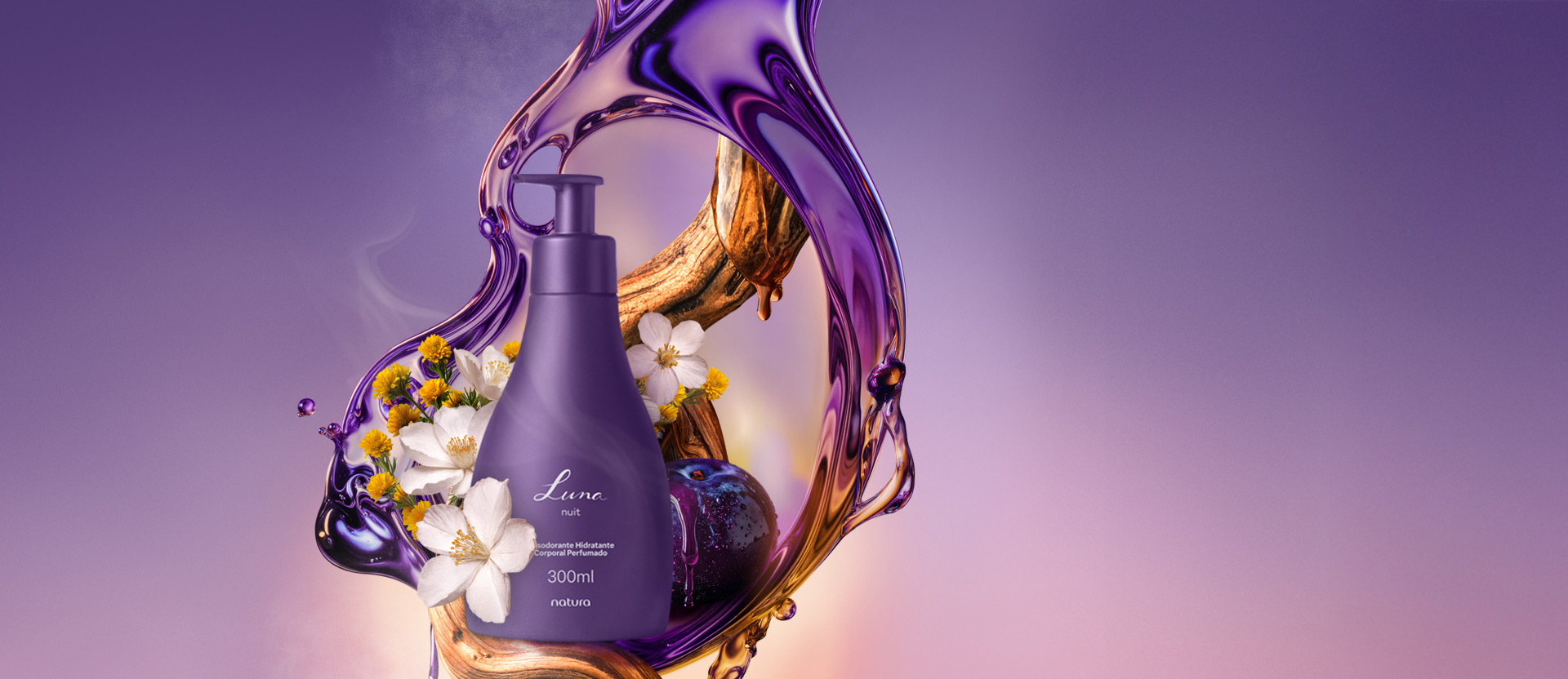 Desodorante Hidratante Corporal Luna Nuit