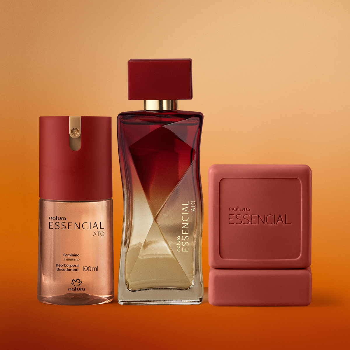 Presente Natura Essencial Ato Feminino (3 produtos)