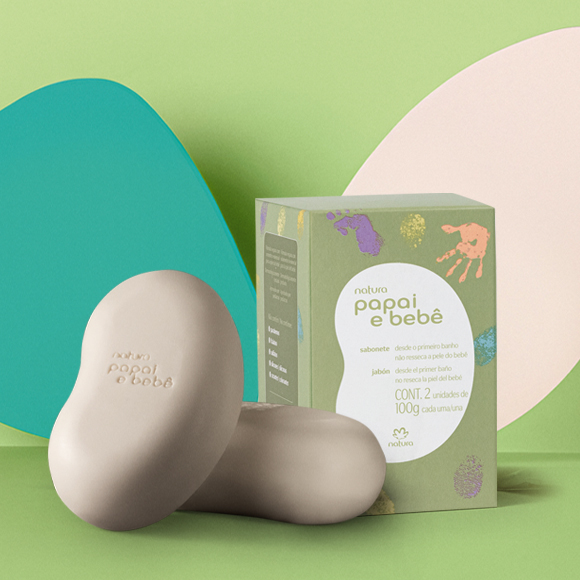 Sabonete em Barra Papai e Bebê 2 un de 100 g