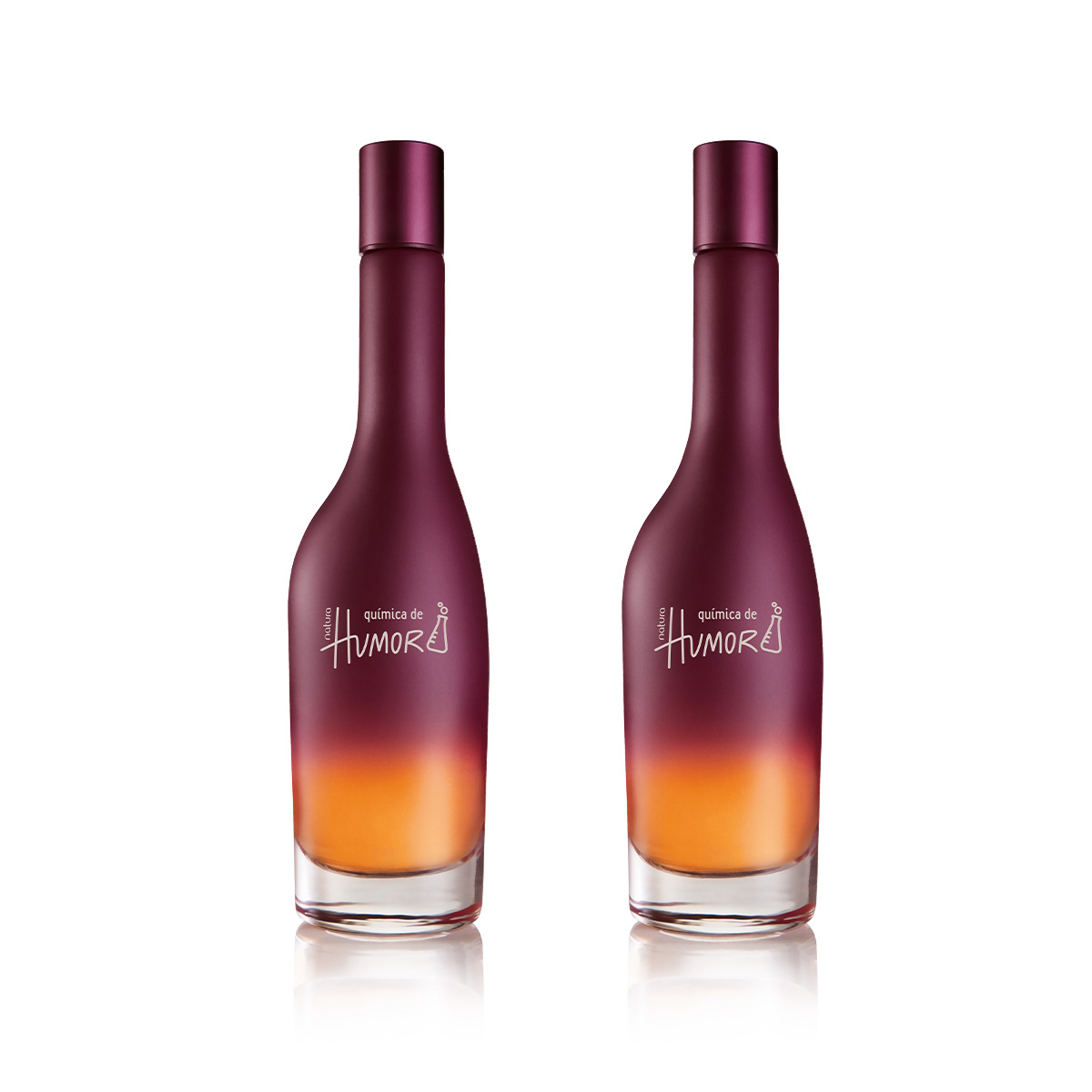 Kit Desodorante Colônia Química de Humor Feminino 75 ml (2 unidades)