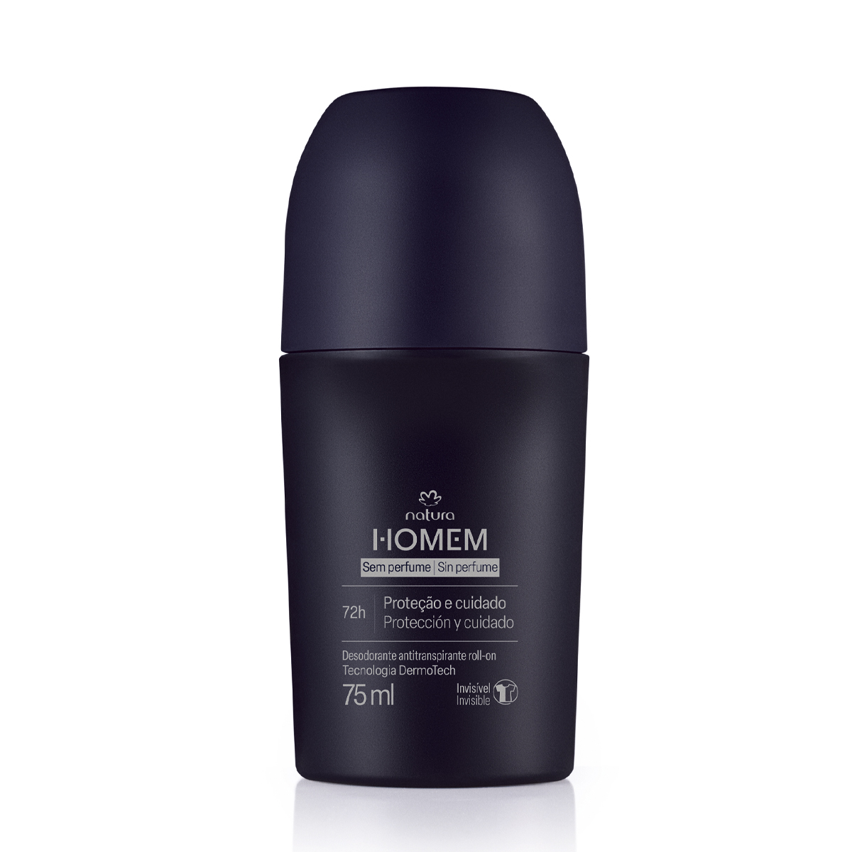 Desodorante Antitranspirante Roll-On Natura Homem Sem Perfume