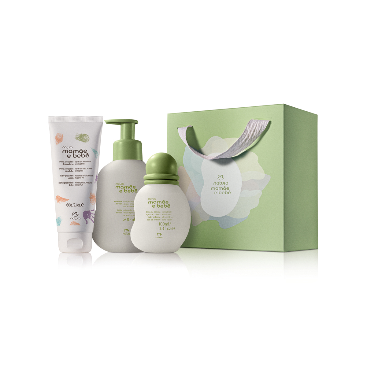 Presente Natura Mamãe e Bebê Momento Chá de Bebê (3 produtos)
Presente Natura Mamãe e Bebê Momento Chá de Bebê (3 produtos)