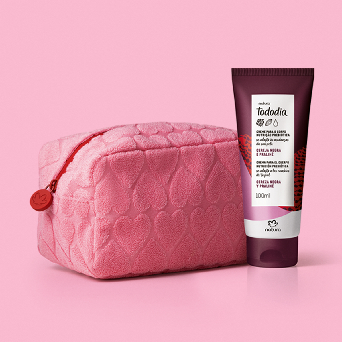 Presente Tododia Cereja Negra e Praliné com acessório (2 produtos)