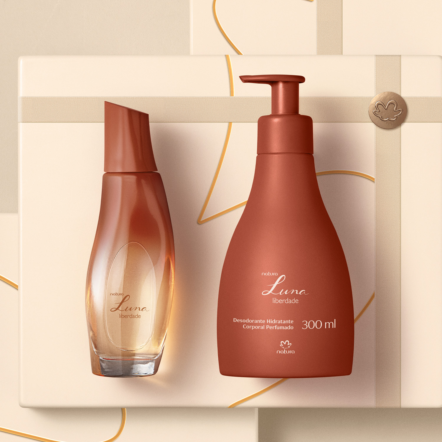 Presente Natura Luna Liberdade Completo (2 produtos)