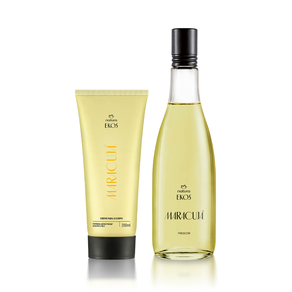 Kit Ekos Maracujá Creme para o Corpo e Frescor