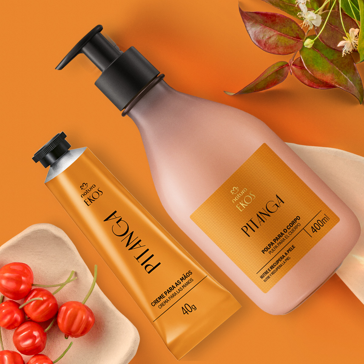 Kit Hidratação Ekos Pitanga (2 produtos)