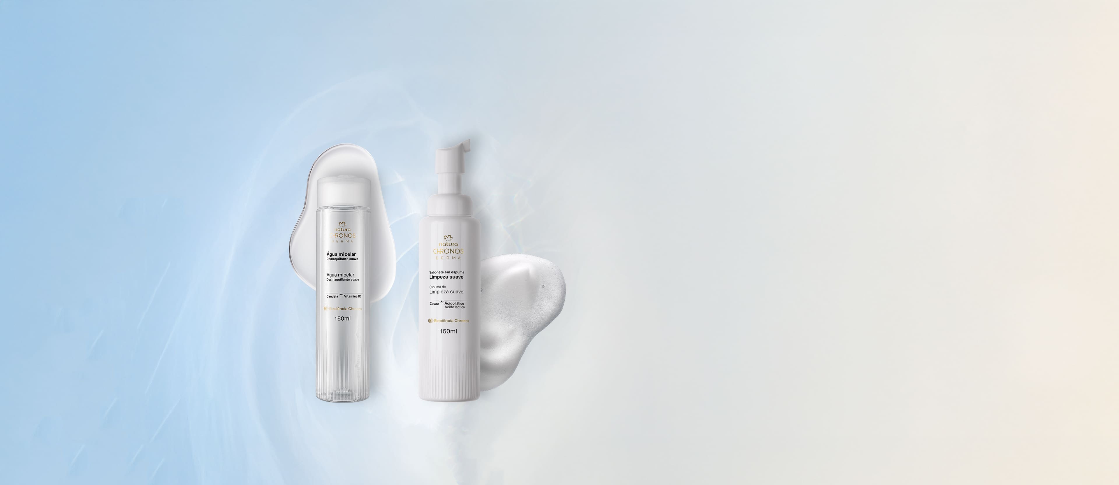 Kit Limpeza Suave Chronos Derma (2 produtos)