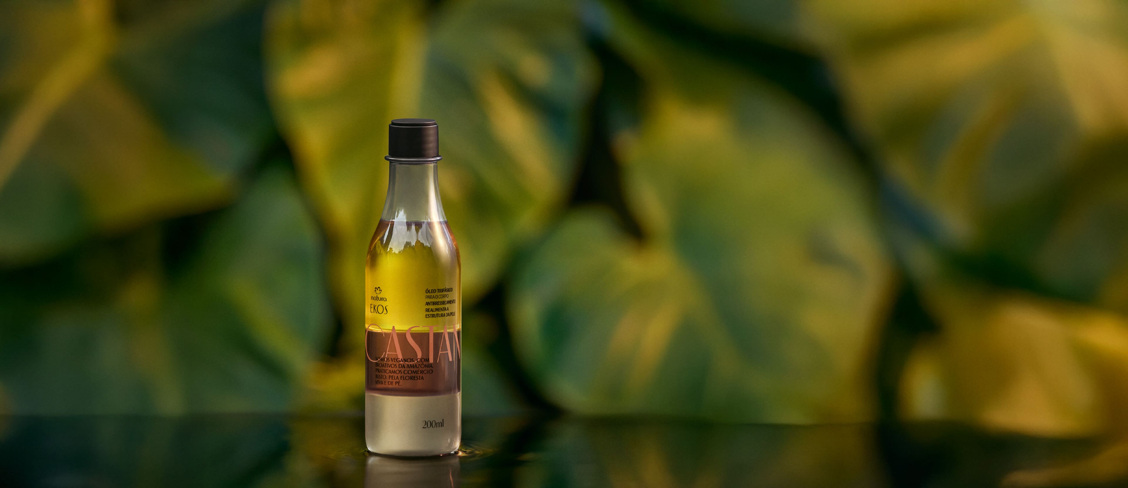 Óleo Trifásico Desodorante Corporal Ekos Castanha