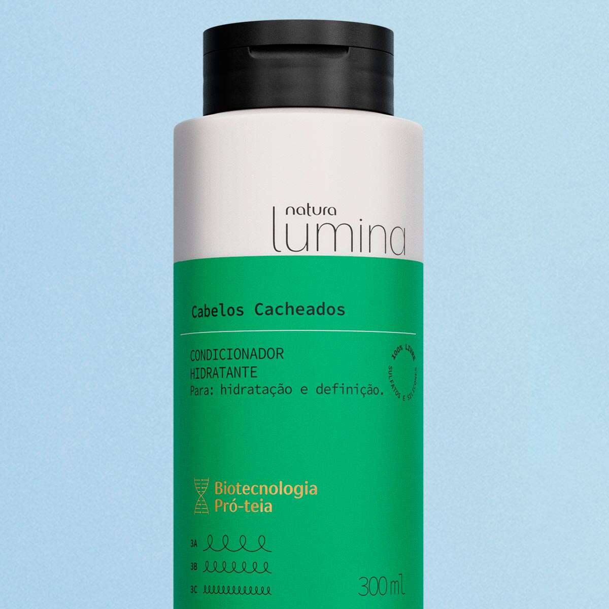 Condicionador Hidratante para Cabelos Cacheados Lumina