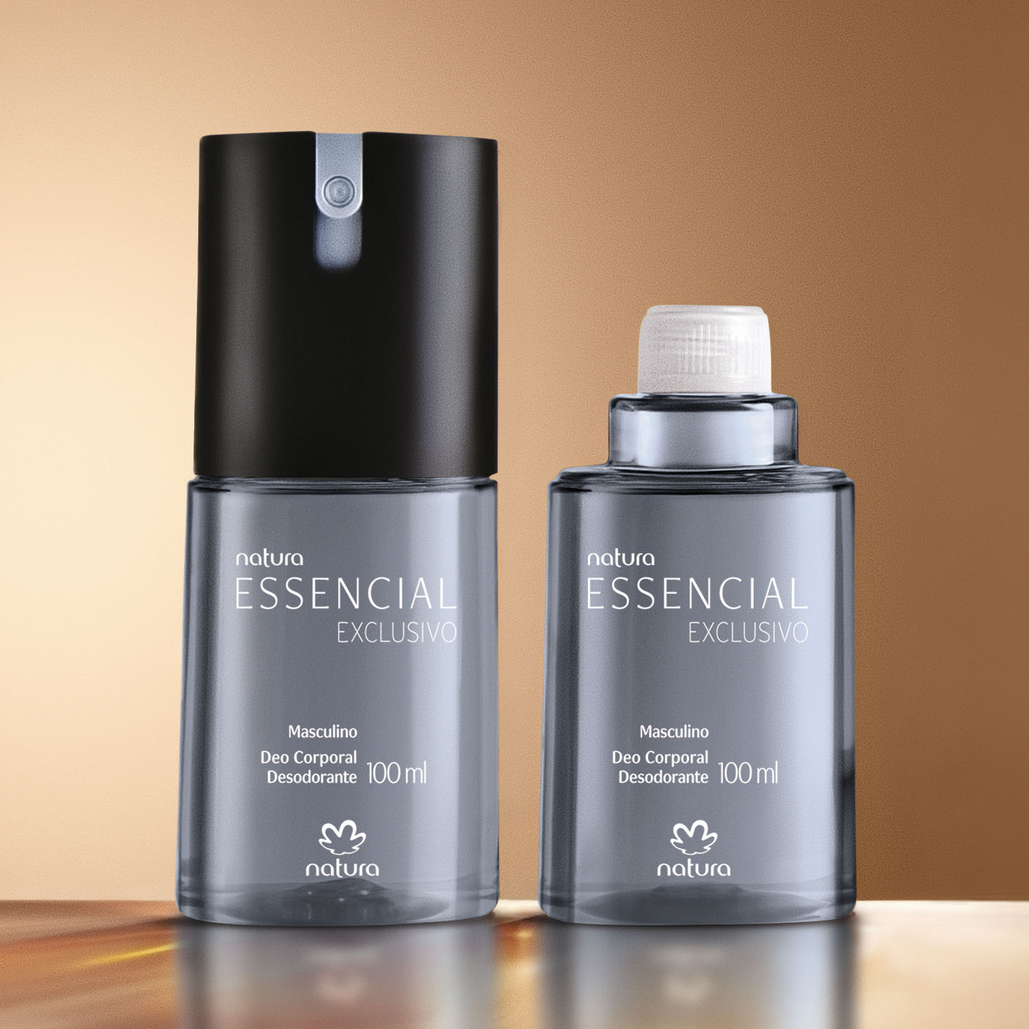 Desodorante Corporal Essencial Exclusivo Masculino com Refil
