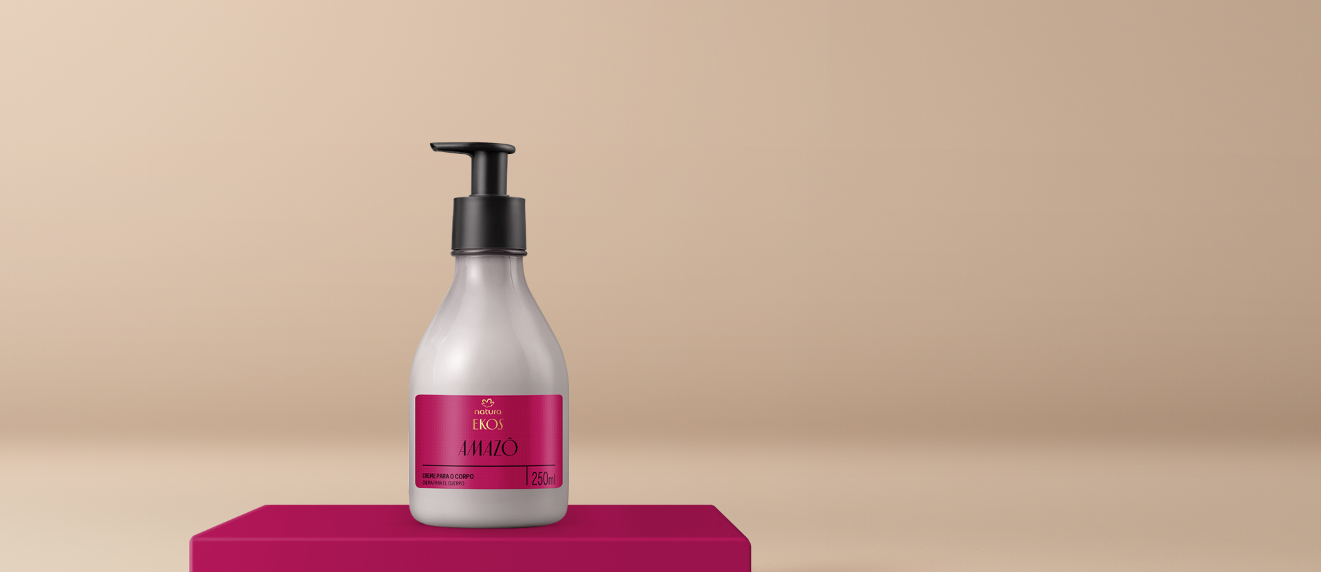 Creme Desodorante Hidratante para o Corpo Ekos Amazô