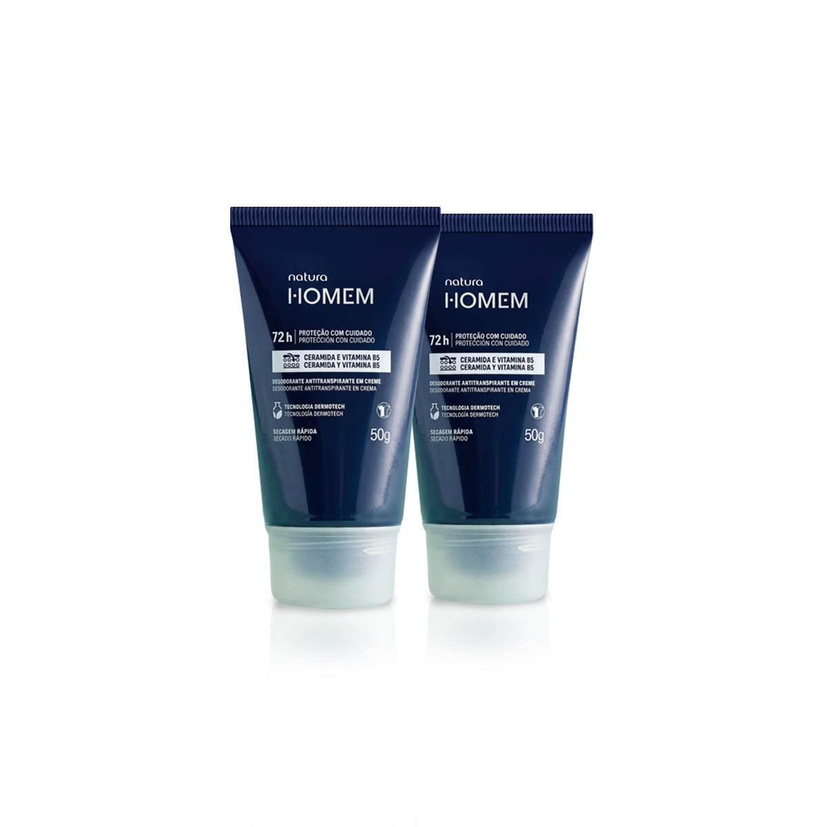 Kit Natura Homem Desodorante em Creme (2 produtos)