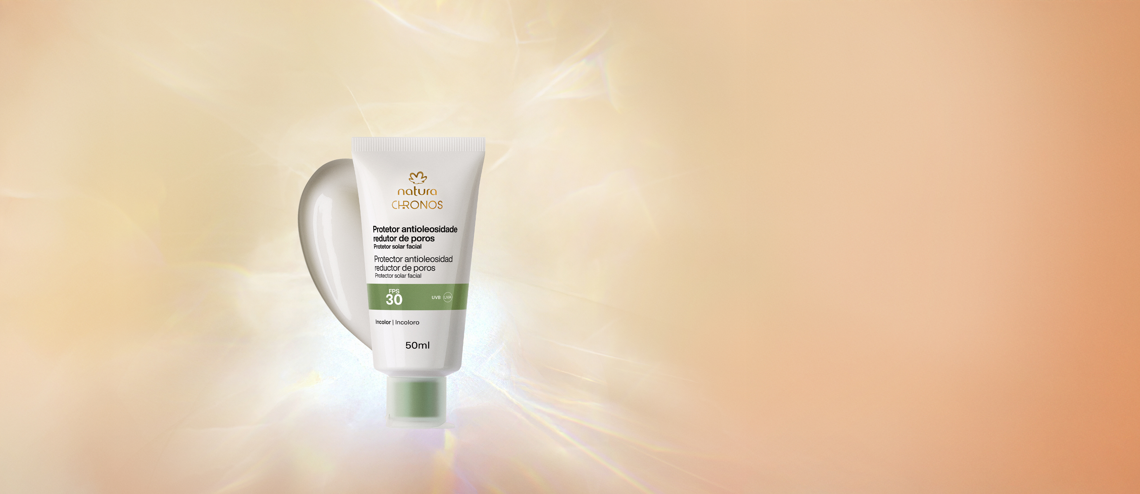 Protetor Antioleosidade Redutor de Poros FPS 30 FPUVA 10 Chronos Derma