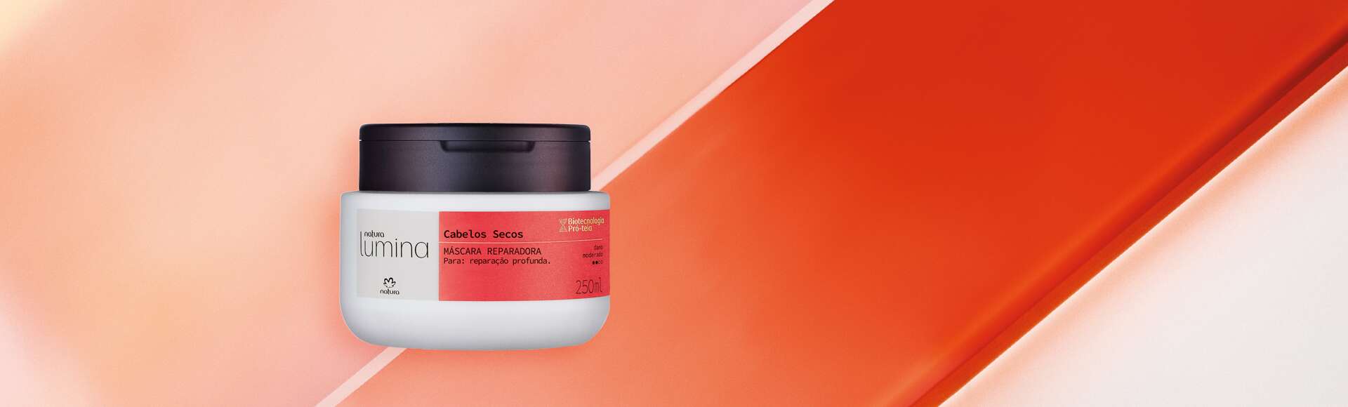 Máscara Reparadora para Cabelos Secos Lumina