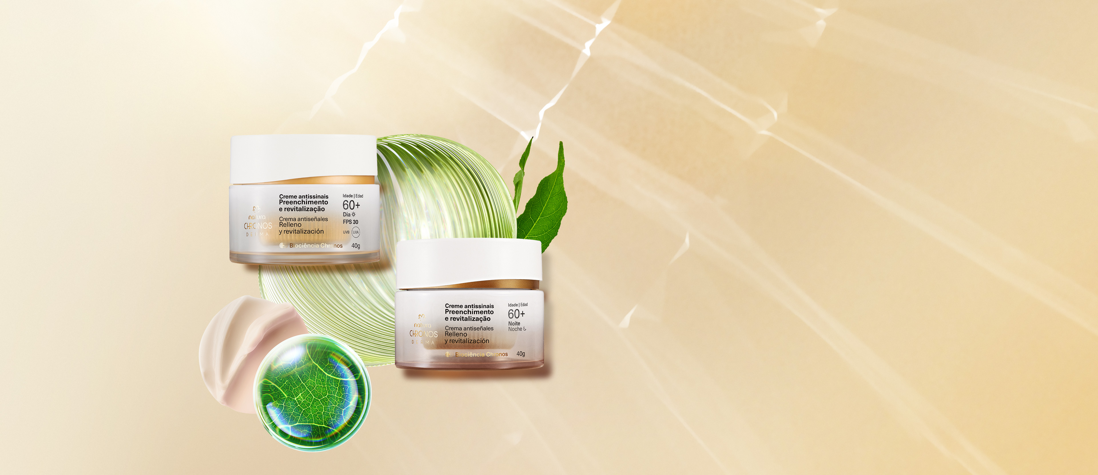 Kit Dupla Antissinais 60+ Chronos Derma ( 2 produtos)