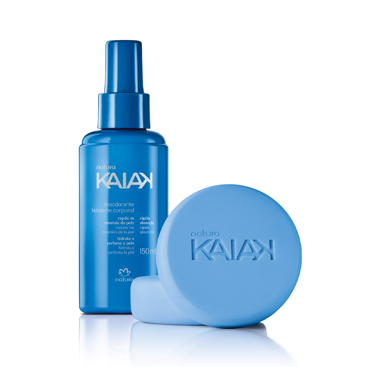Kit Sabonete e Hidratante Corporal Kaiak Masculino