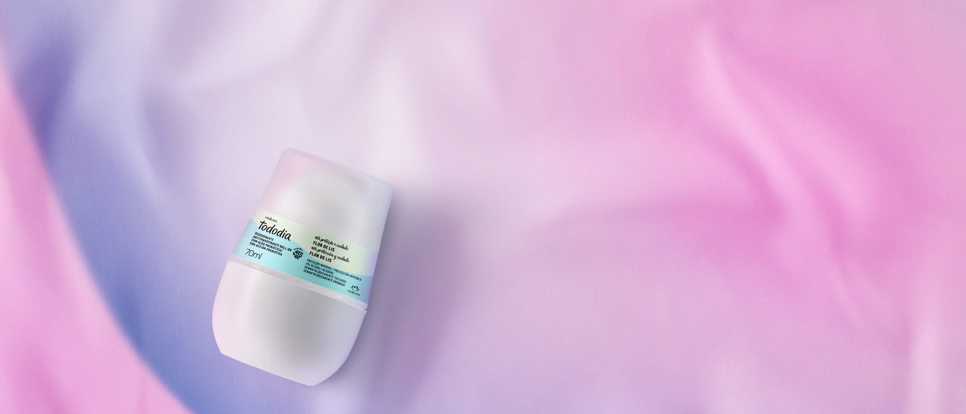 Desodorante Antitranspirante Roll-on Tododia Flor de Lis