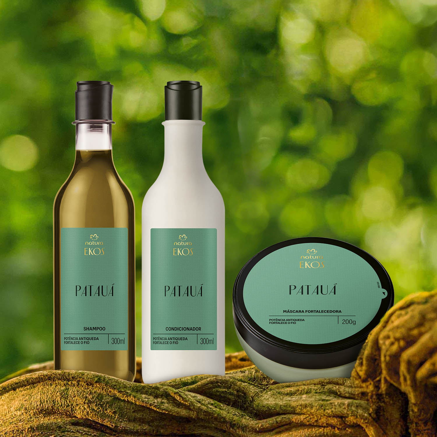 Kit Ekos Patauá Shampoo, Condicionador e Máscara