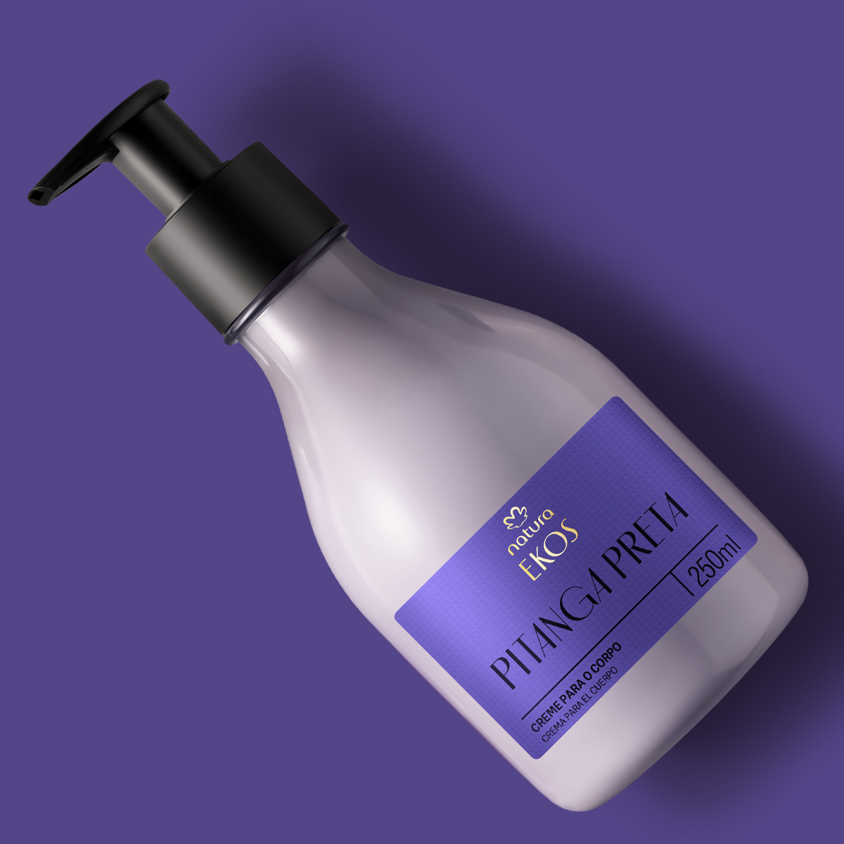 Creme Desodorante Hidratante para o Corpo Ekos Pitanga Preta