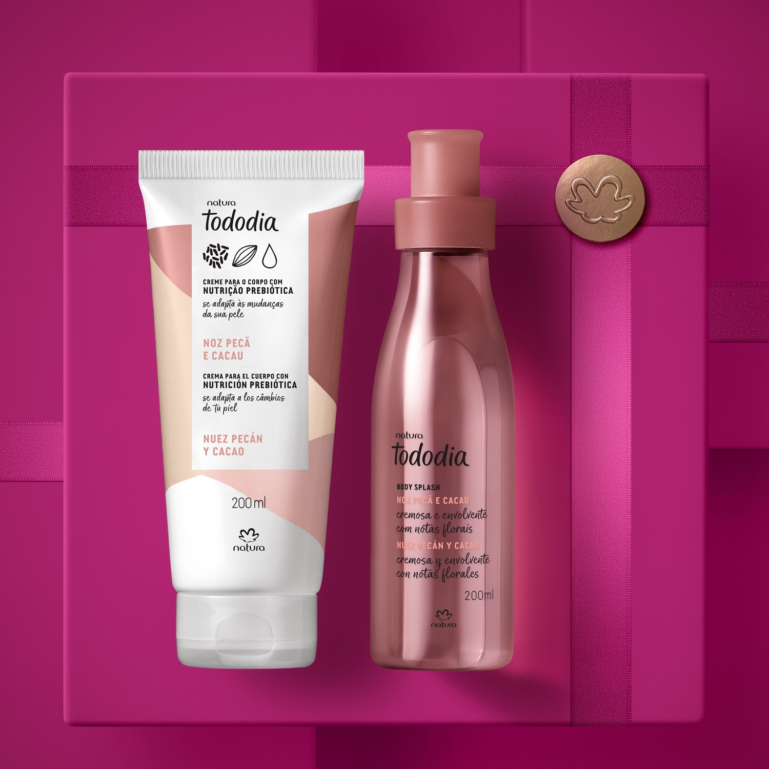 Presente Natura Tododia Noz Pecã e Cacau (2 produtos)