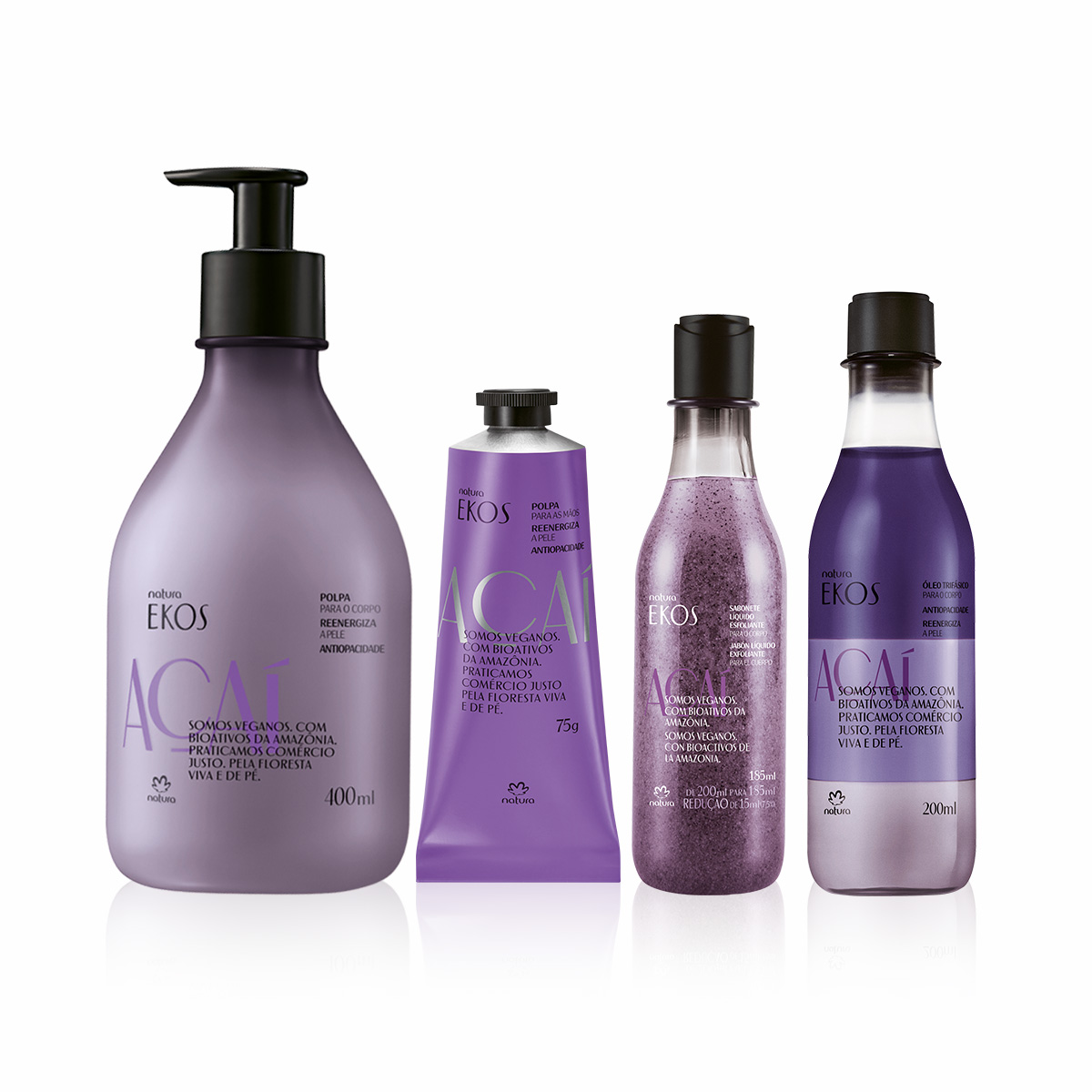 Kit Ekos Açaí Completo (4 produtos)