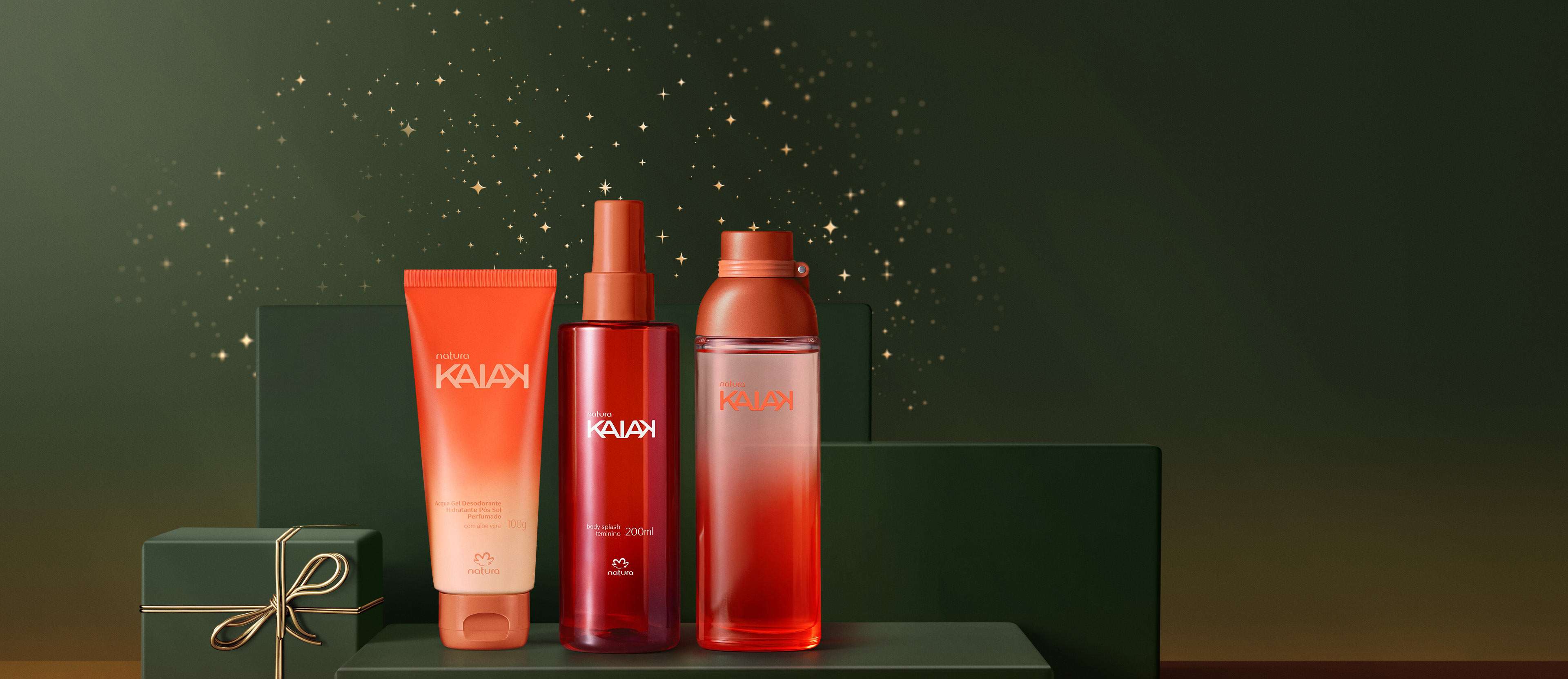 Presente Natura Kaiak Feminino Completo (3 produtos)