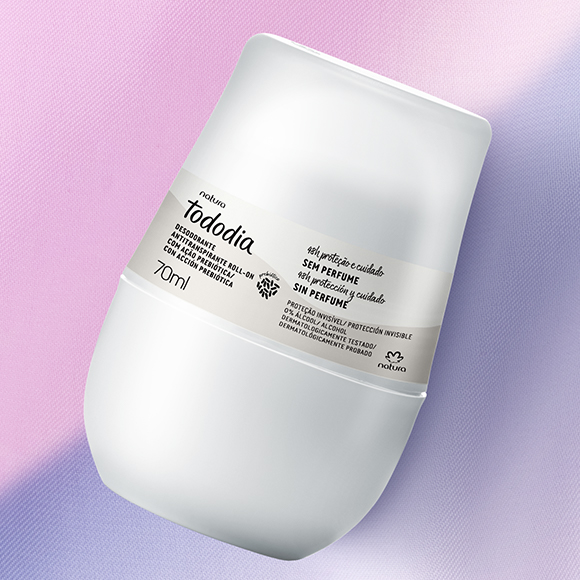 Desodorante Antitranspirante Roll-on Tododia Sem Perfume