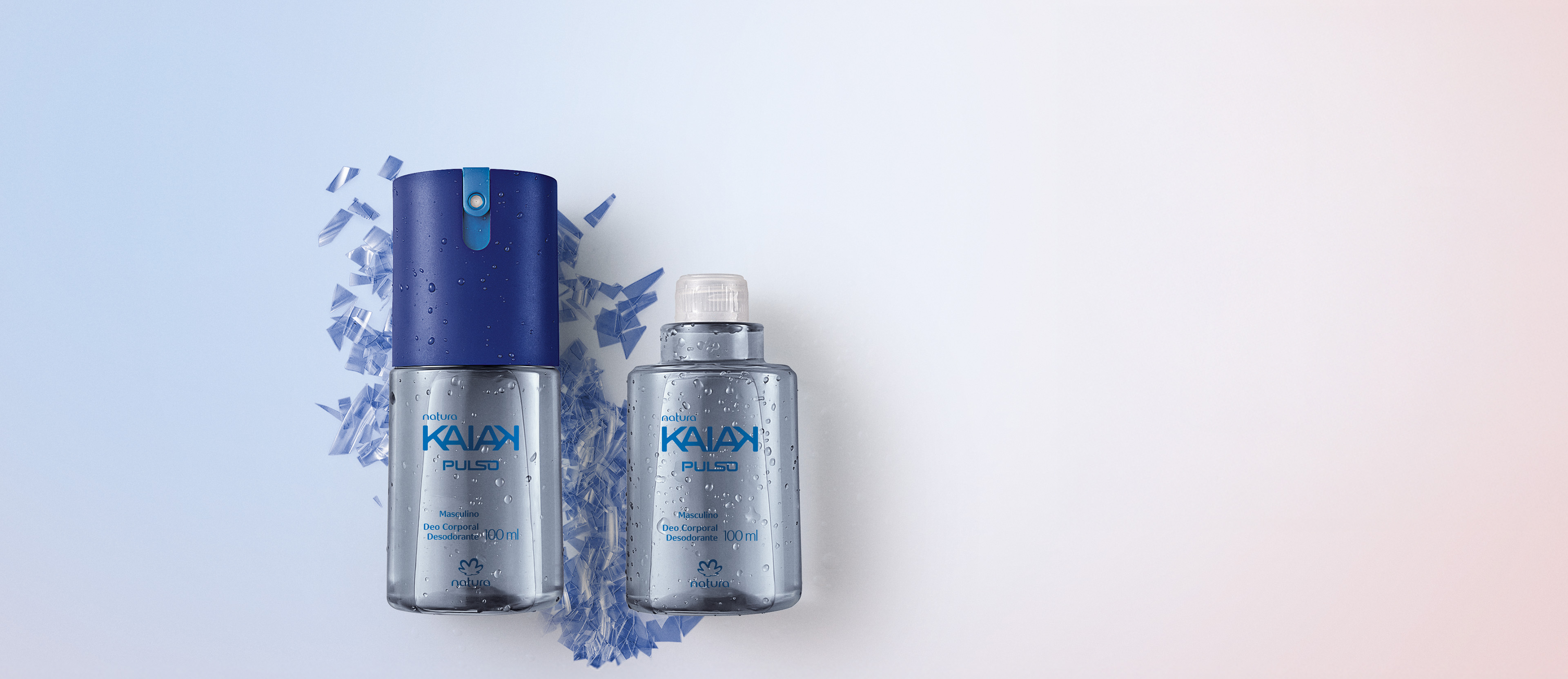 Kit Desodorante Corporal Kaiak Pulso com Refil