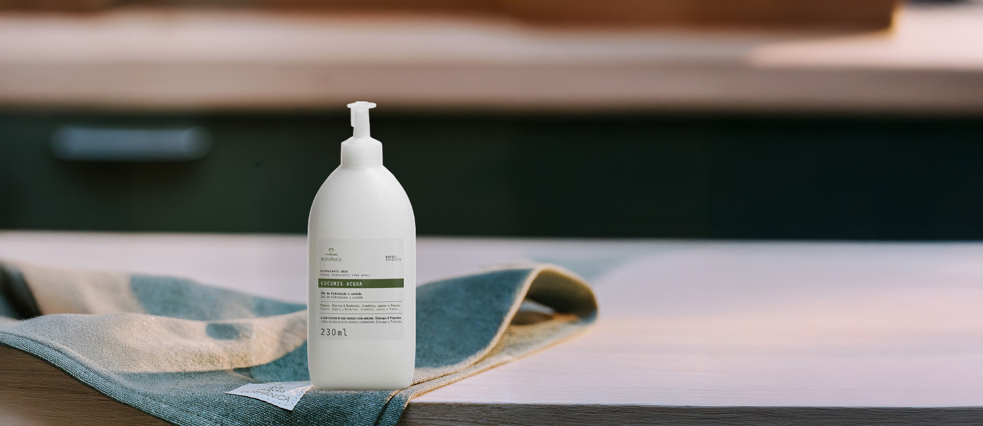 Refil Hidratante para Mãos Bothânica Cucumis Acqua