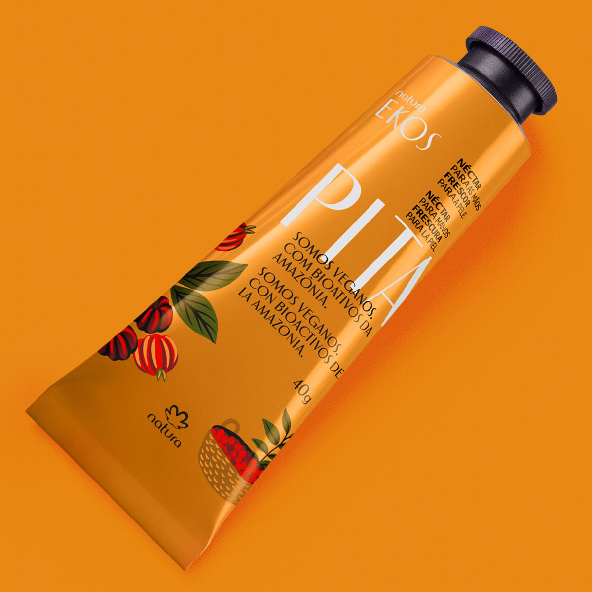 Néctar Hidratante para as Mãos Ekos Pitanga 40 g