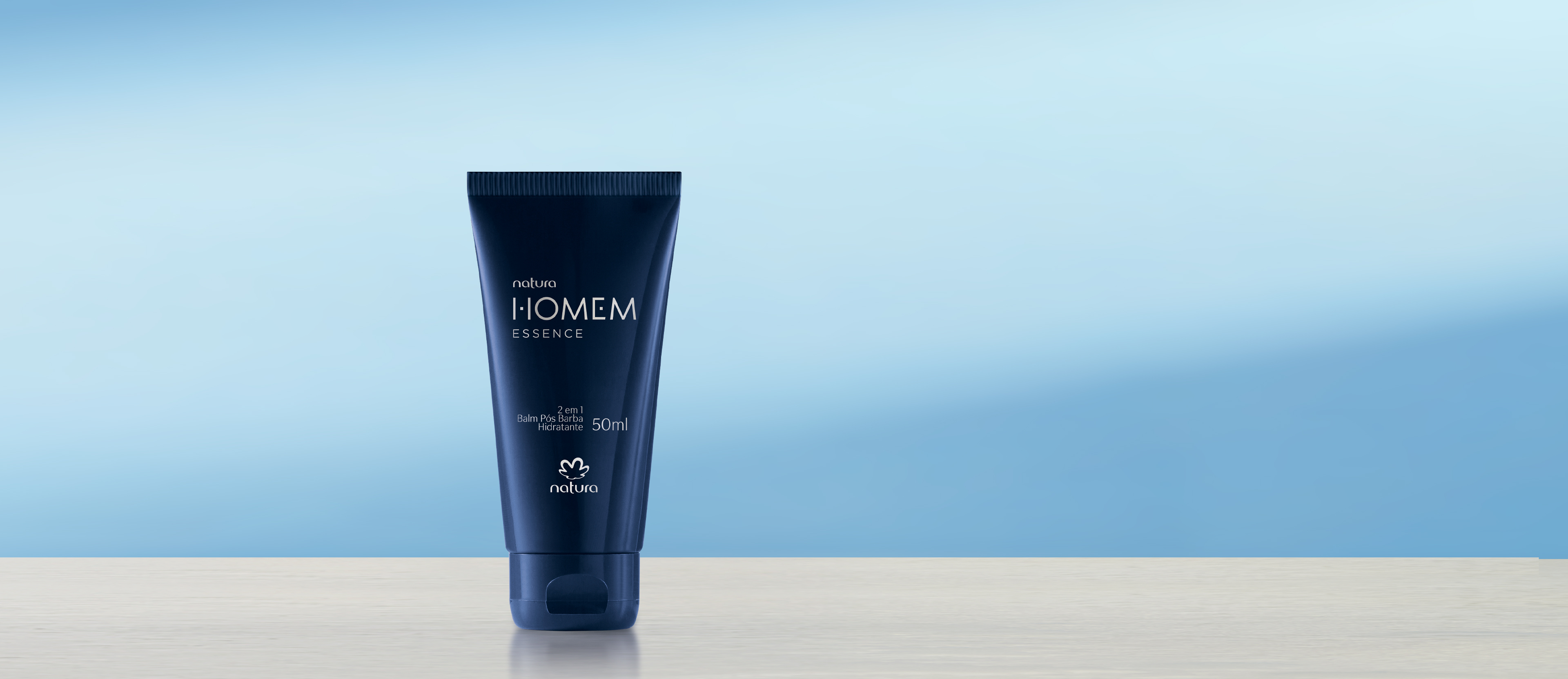 Balm 2 em 1 Pós-barba Hidratante Natura Homem Essence
