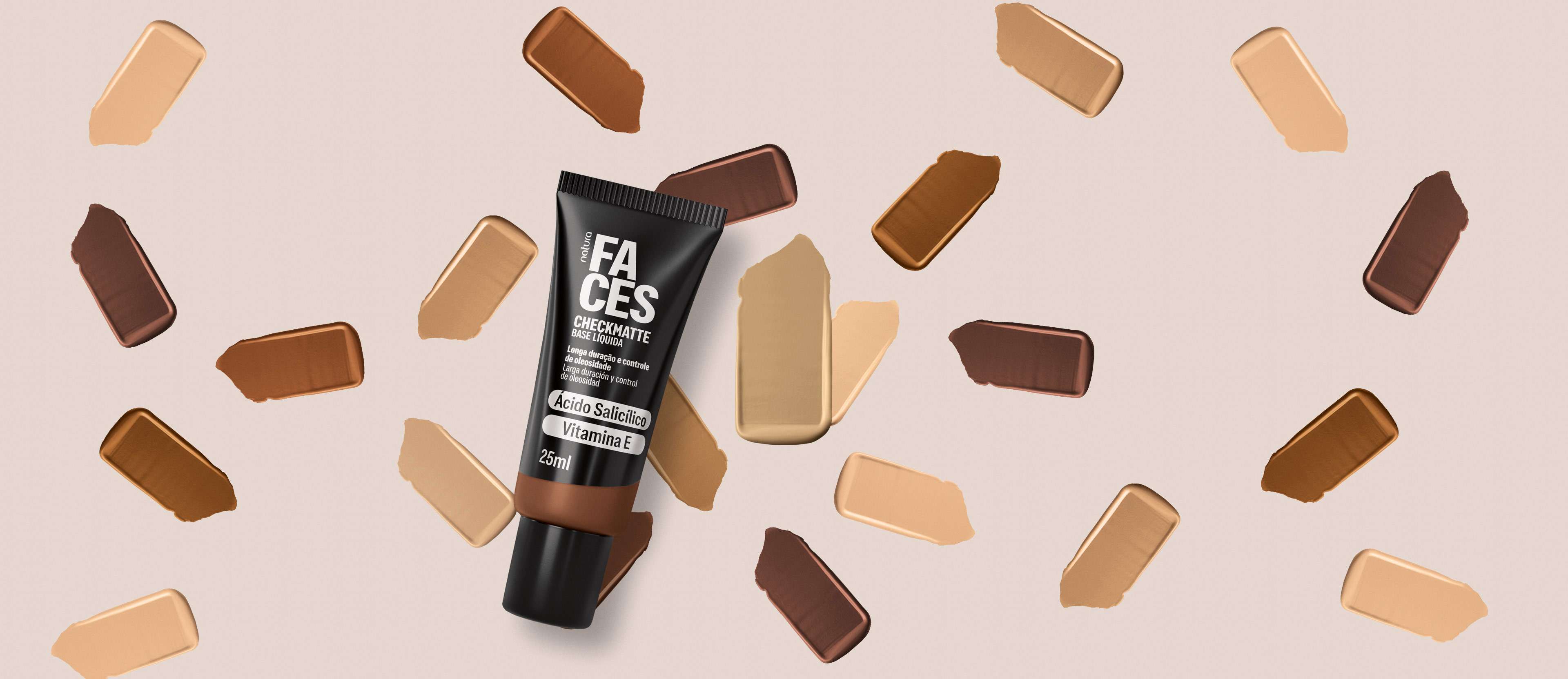 Base Líquida Faces Checkmatte