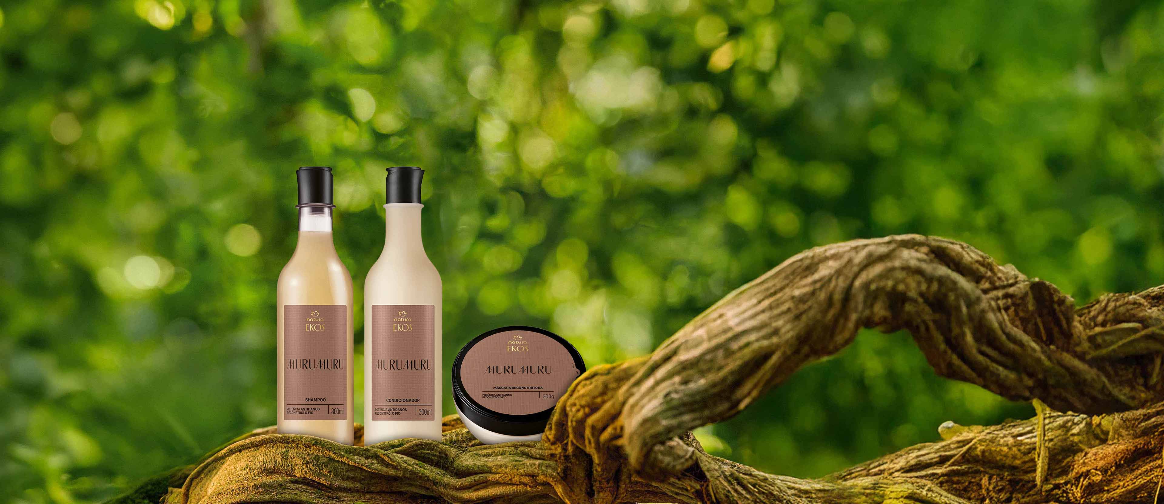 Kit Ekos Murumuru Shampoo, Condicionador e Máscara