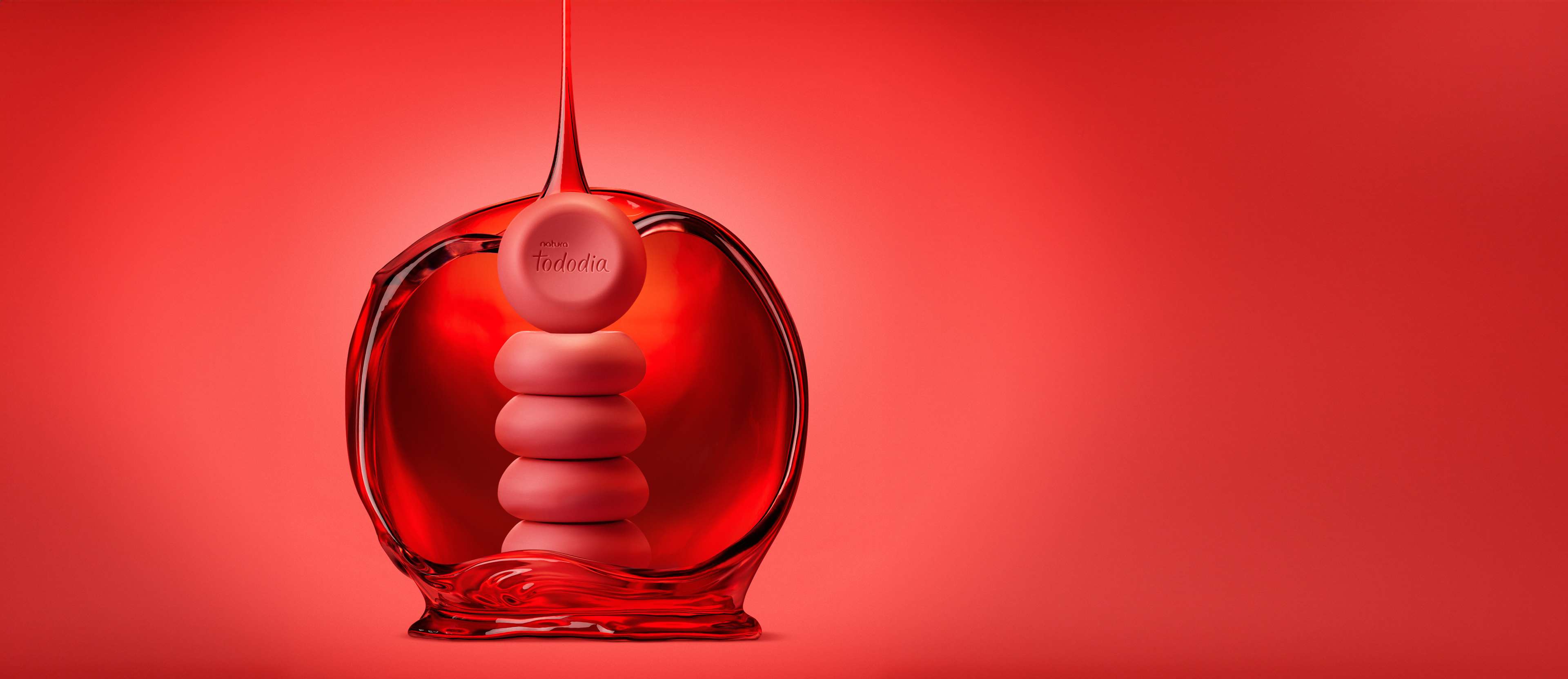 Sabonete em Barra Puro Vegetal Tododia Maçã Caramelada e Baunilha