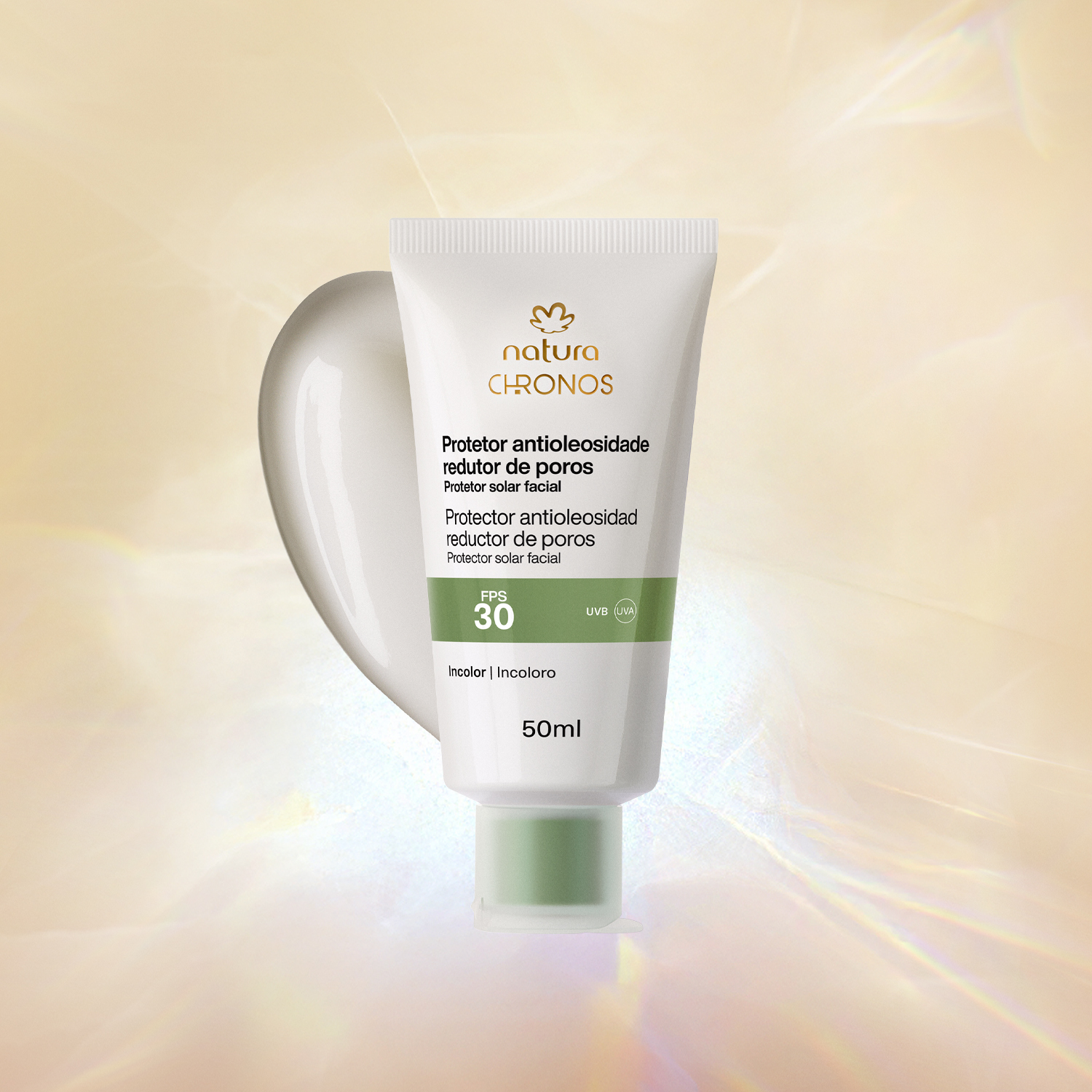 Protetor Antioleosidade Redutor de Poros FPS 30 FPUVA 10 Chronos Derma