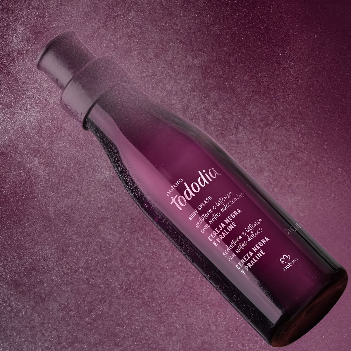 Body Splash Cereja Negra Tododia