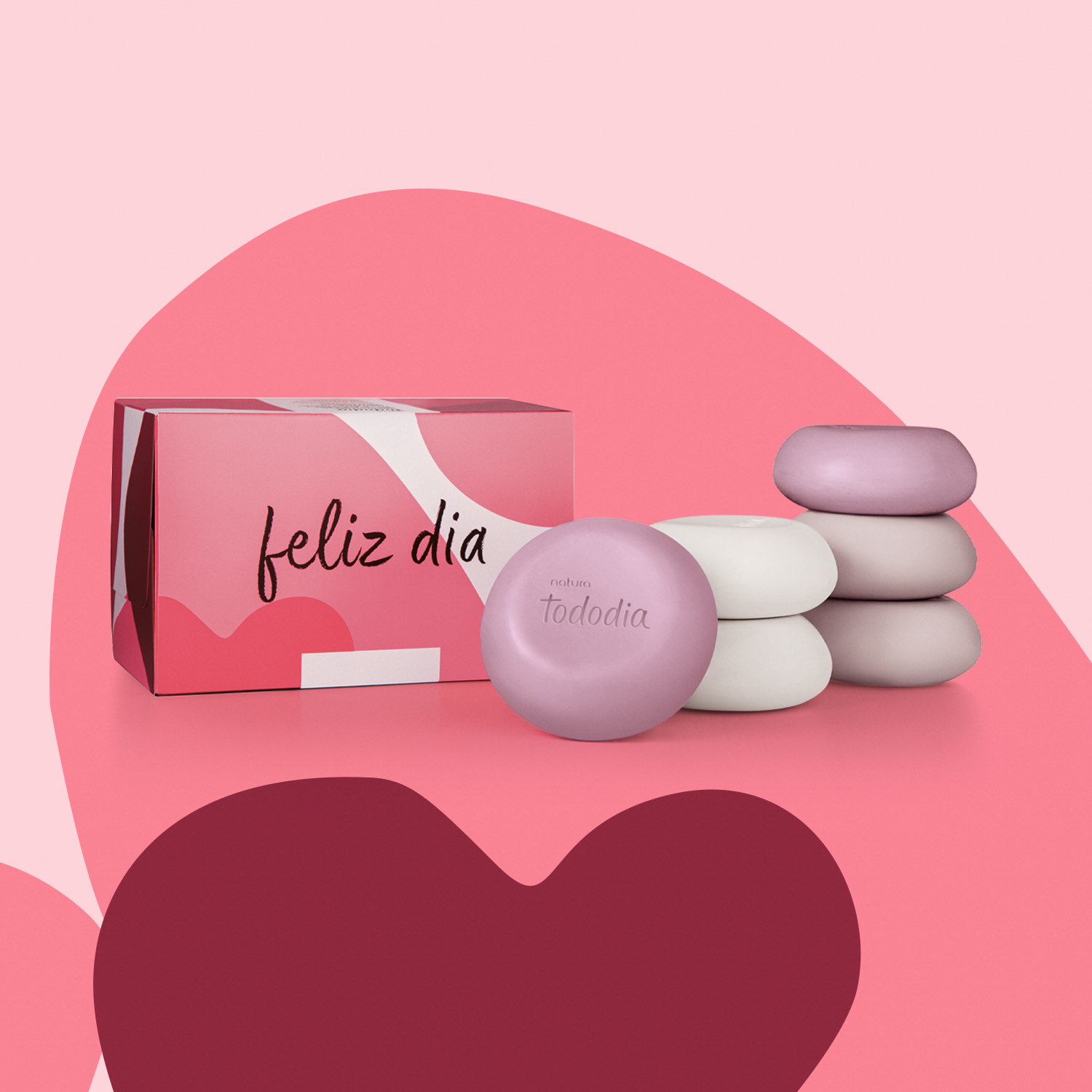 Presente Natura Tododia Sabonetes em Barra Sortidos (1 caixa)