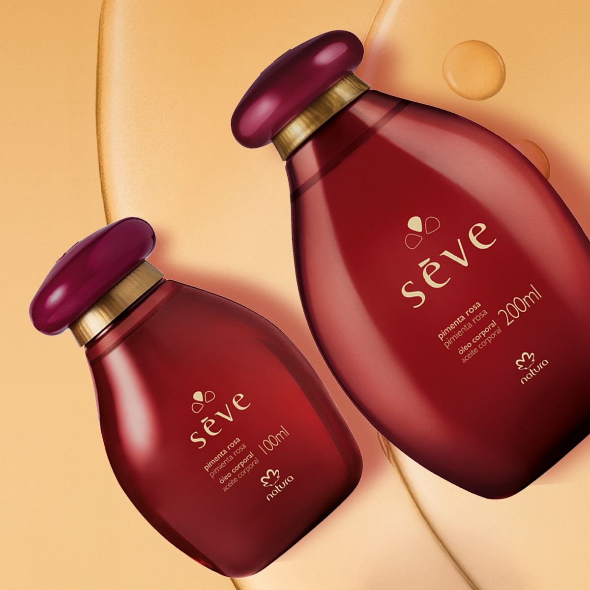 Kit Sève Pimenta Rosa com Miniatura