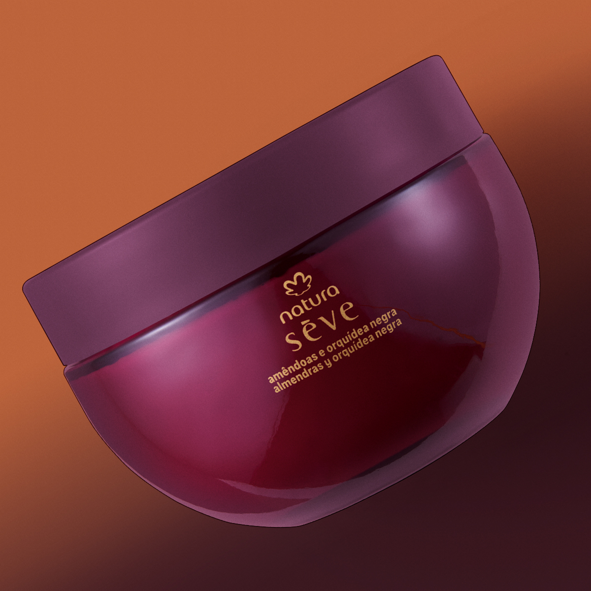 Creme Desodorante Corporal Perfumado Sève Amêndoas e Orquídea Negra