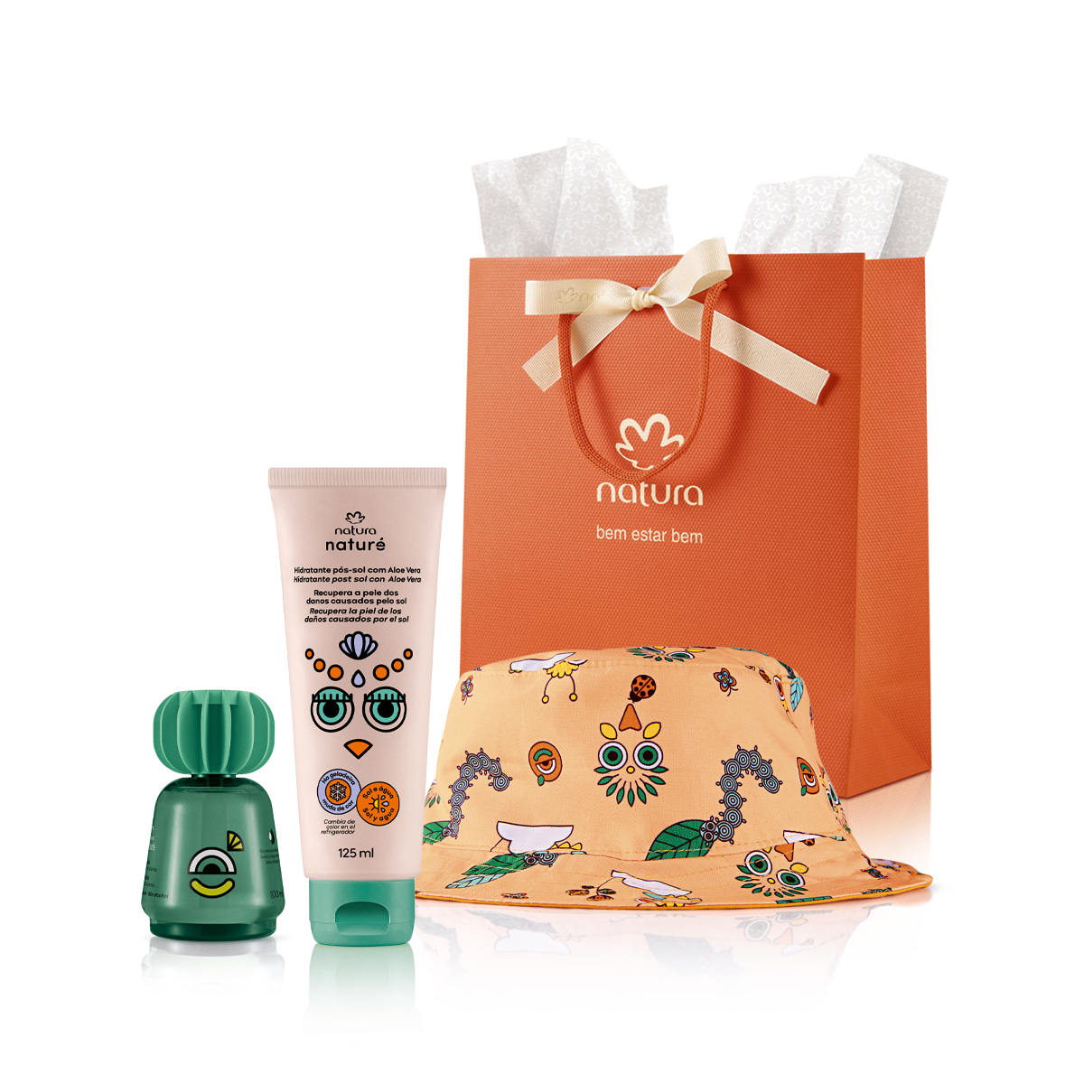 Presente Natura Naturé Diversão de Verão com Acessório (3 produtos)