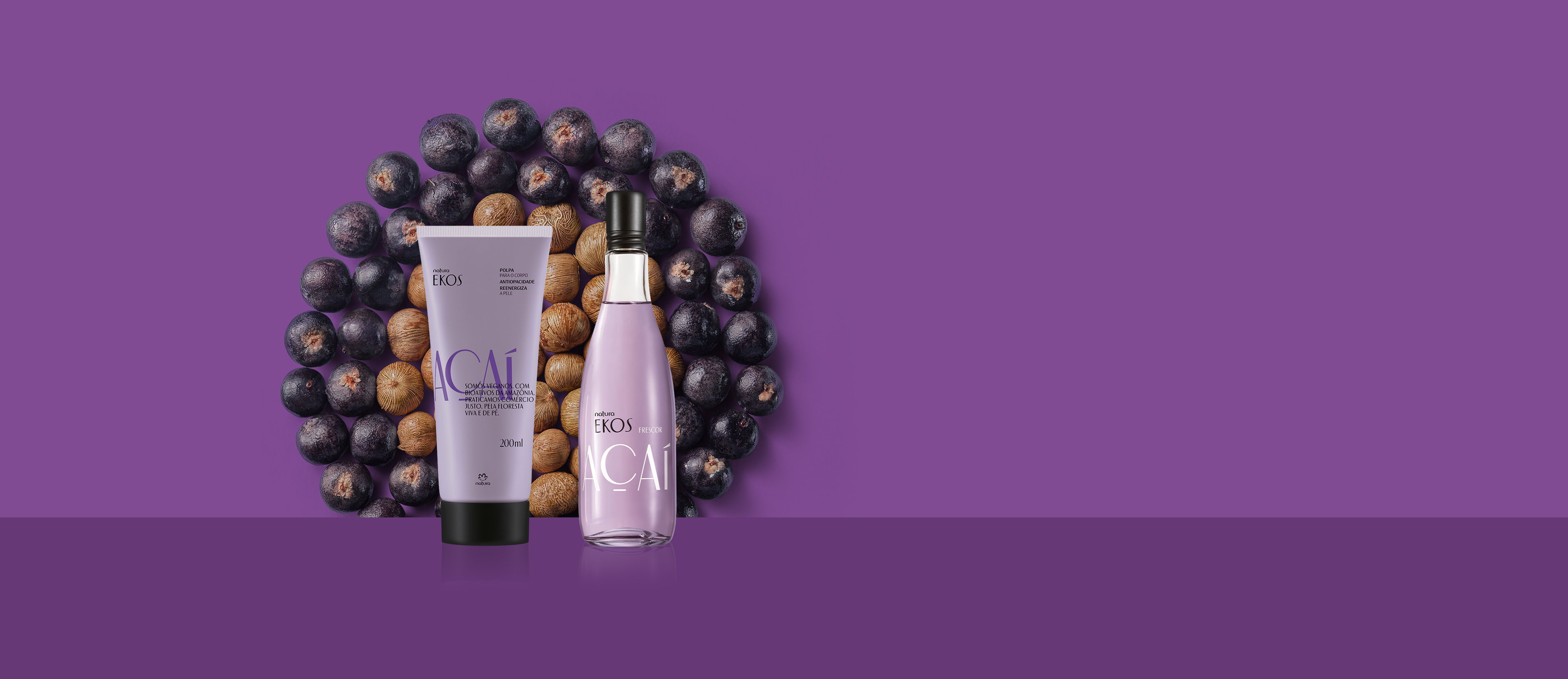 Kit Ekos Açaí Hidratante e Frescor (2 produtos)