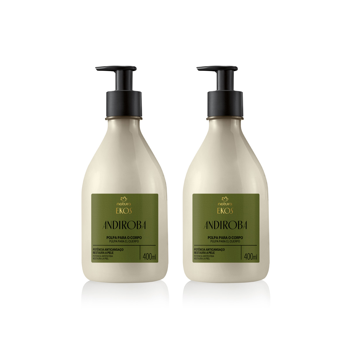 Combo Polpa Desodorante Ekos Andiroba (2 produtos)